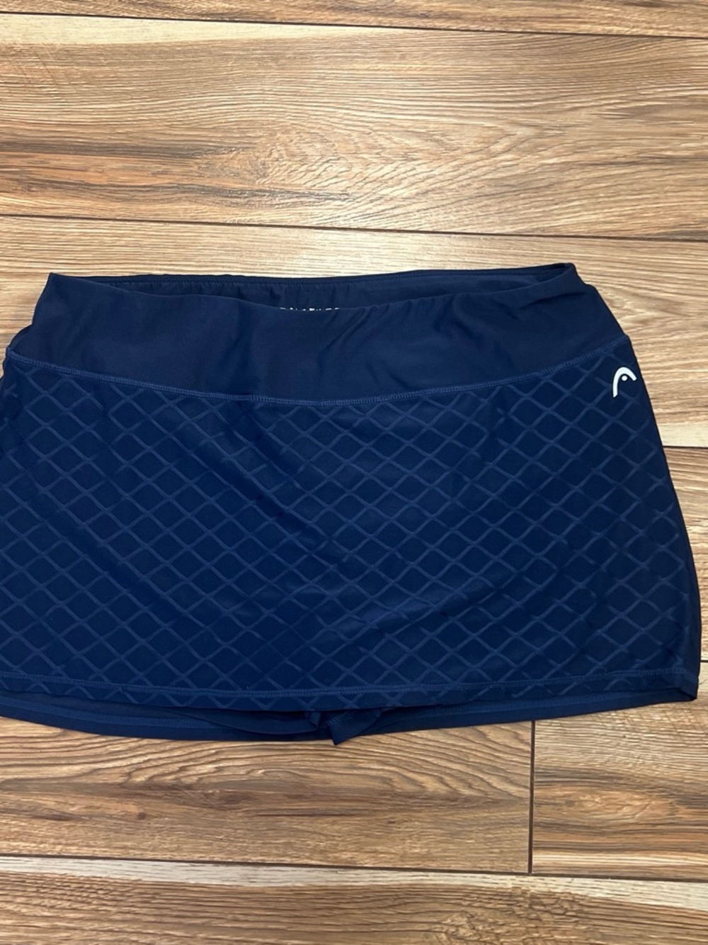 Head Womenโs Navy Quilted Active Skort